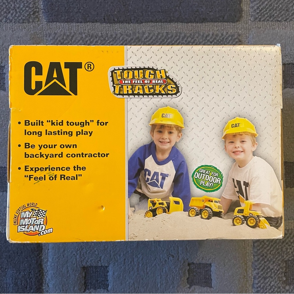 New CAT Tough Tracks by Caterpillar Toy Truck Gift for Kids 2+ - Picture 3 of 6